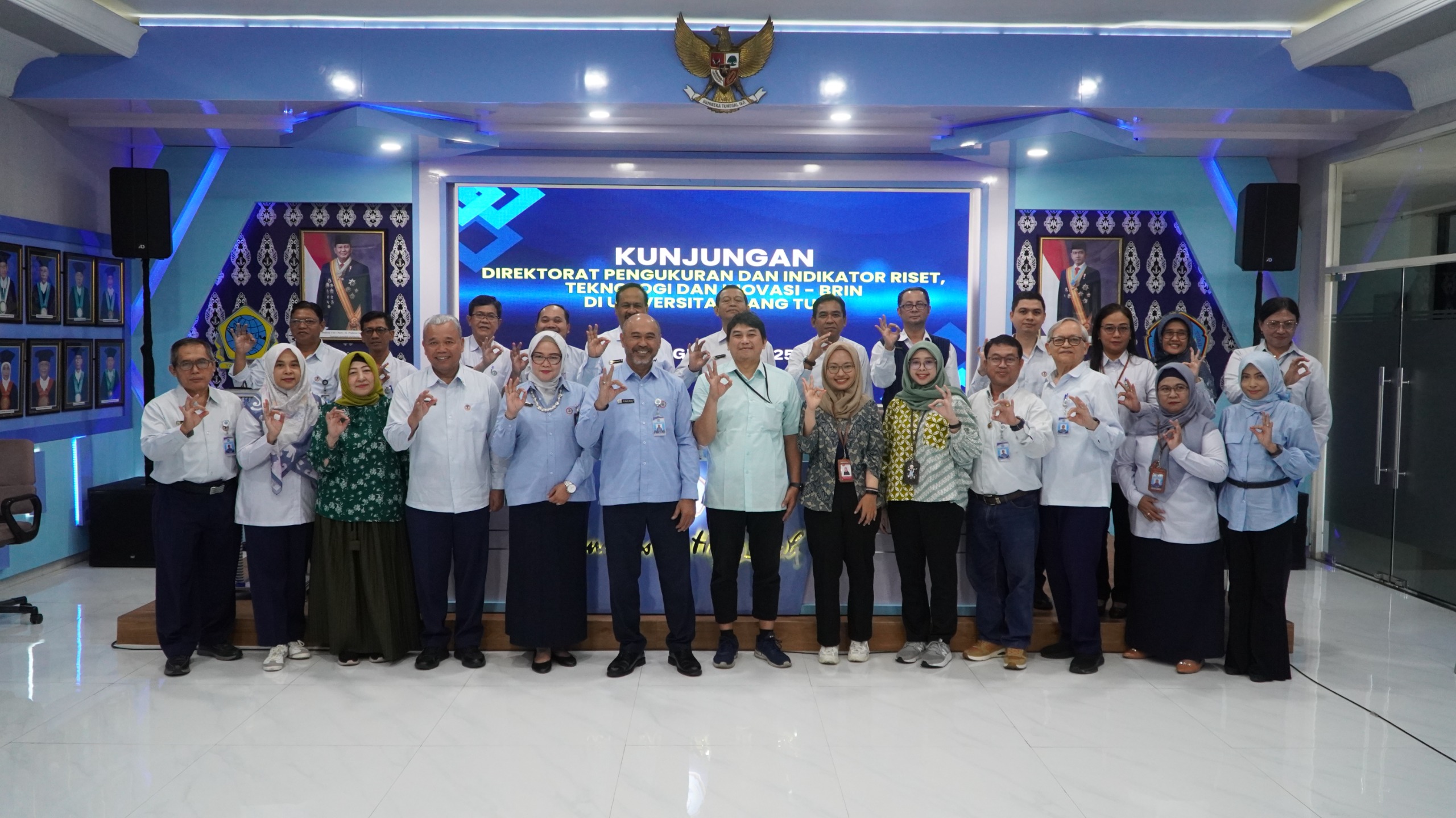 BRIN Lakukan Kunjungan ke Universitas Hang Tuah, Bahas Indikator Riset dan Inovasi di PTS